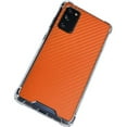 thumbnail image 3 of Skinit Textures Orange Carbon Fiber Galaxy S20 FE Clear Case, 3 of 4
