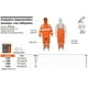 thumbnail image 2 of Traje Proteccion 2 Pz Reflejante Naranja M Truper 17408 Truper TRA-NAR-M, 2 of 2