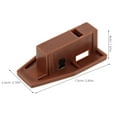 Drawers Rails 2 Sets under Mount Slides Stop Undermount Stopper