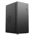thumbnail image 1 of V200 Computer Mainframe Case Mini Small Desktop Case Computer Case Main Chassis,1 * Computer Main chassis,Black, 1 of 6