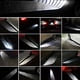 thumbnail image 2 of 2x Proyector de sombras LED con forma de alas de ángel, luces de bienvenida para coche, luces de sombras para puerta, color blanco, 2 of 5