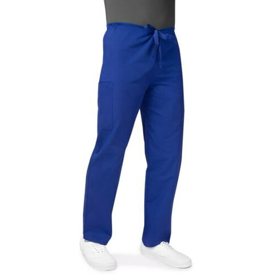 Adar Universal Mens Scrubs - Drawstring Tapered Leg Scrub Pants