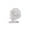 White, variant on maxiaoxia USB Charging Desktop Clip Small Fan Home Office Student Dormitory Silent Fan Portable Cooling Fan Chill Fans for Home Outdoor