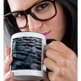 thumbnail image 2 of 3drose, Bridgend, South Wales, Uk, 11oz Two-tone Black Mug, 2 of 6