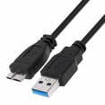 thumbnail image 2 of Saitech It Usb 3.0 Cable A To Micro B High Speed Upto 5 Gbps Data Transfer Cable For Portable External Hard Drive Cable (Saitech It-015) 45Cm, 2 of 10