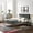 Gray Charcoal, variant on Modway Bridgette Full Wood Platform Bed With Splayed Legs, Walnut/Beige