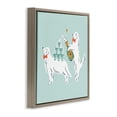 thumbnail image 3 of Stupell Industries Popping Champagne Dogs Brown Framed Floater Canvas Wall Art design by Krissy Mast, 25 x 25, 3 of 9