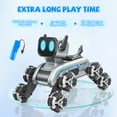 thumbnail image 5 of Huge Wave Remote Control Robot Dog Toy for Kids, Robot Toy Gift fot Kids 6-12, Robot Pet Dog with Music & Light, Birthday Gift for Boys Girls, 5 of 8