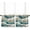Gradientthh5562, variant on 24 Inch Long Tier Curtains for Kitchen, Chef Food Lattice Bathroom Window Curtains Rod Pocket Short Curtains Window Treatment Tiers for Living Room Farmhouse 2 Panels