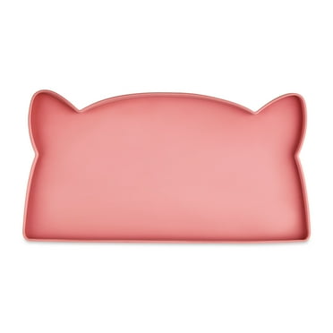 Vibrant Life Silicone Cat Feeding Mat, Rose, 17.5" x 9"