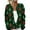 33-Green, variant on Christmas Cardigan For Women Funny Tree Print Button Long Sleeve Casual Graphic Knitted Sweater Xmas Sweater Coat for Fall and Winter