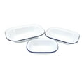 thumbnail image 1 of Enamel Pie Dish Set, 1 of 1