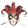 thumbnail image 1 of 1 máscara de mascarada de payaso para decoraciones de Halloween., 1 of 3