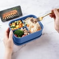 1300ml Bento Boxes For Adults For On Go Meal Cooking Hot Rice Lunch Box