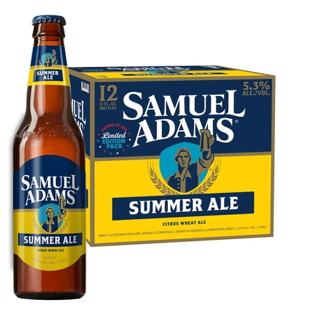 Samuel Adams Seasonal Craft Beer, 12 pack, 12 fl. oz. Glass Bottles, 5.3% ABV