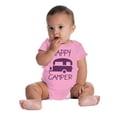 thumbnail image 6 of Happy Camper Outdoorsy Romper Boys or Girls Infant Baby Brisco Brands 24M, 6 of 7