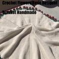 thumbnail image 4 of Tingzi Crochet Bouquet of Flowers, DIY Handmade Rose Blanket, Rose Bouquet Blanket Handmade, Flower Bouquet Throw Blanket, Crocheted Roses Blankets, Flower bouquets crocheat, 4 of 5