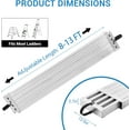 thumbnail image 3 of Royalbelle 8-13 Ft Telescoping Aluminum Work Plank, Scaffold Platform, 3 of 8