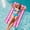 Pink, variant on Inflatable Water Hammock Floating Lounger, Pool Air Mattress Sleeping Bed for Beach Lake Pool Relaxation(Green,133X71CM)