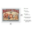 thumbnail image 2 of Maskelyne and Cooke - Egyptian Hall - Vintage Magic Poster c.1879 - Fine Art Matte Paper Print (Unframed) 20x26in, 2 of 4
