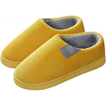 

shuwee Women s Soft Indoor Slippers Women s Casual Memory Foam Fluffy Cozy Slip On House Slippers Cotton Fuzzy Keep Warm Shoes
