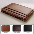thumbnail image 2 of PU Leather Money Clip Slim Mens Wallet ID Credit Case Holder Card, 2 of 9