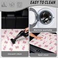 thumbnail image 5 of HUISEFOR Pink Bow Deer Car Trunk Mat 29" x 39" Scratchproof All Weather Trunk Protection Cargo Liner Easy Installation Universal Fit for Most Cars, 5 of 7