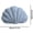 Blue-M, variant on Shell Pillow, Seashell Throw Pillow with Soft Rabbit Plush for Couch Bed, Shell Shaped Decorative Ocean Pillow Stylish Beach Cushion for Room Home Decor