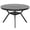Black, variant on Guqiart 47" Powder-Coated Steel Durable All-Weather Metal Construction and Adjustable Umbrella Hole Outdoor Dining Table