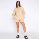 thumbnail image 5 of Suéteres de Cuello Redondo de de Gran Tamaño para Mujer, Tops Bonitos para Otoño e Invierno, Ropa Preppy para Chicas Adolescentes Albaricoque L, 5 of 8