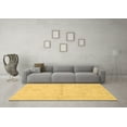 thumbnail image 3 of Ahgly Company Indoor Rectangle Abstract Brown Modern Area Rugs, 2' x 3', 3 of 4