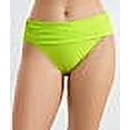 thumbnail image 3 of Women's Pour Moi 13209R Free Spirit Fold Over Brief Swim Bottom (Lime M), 3 of 4