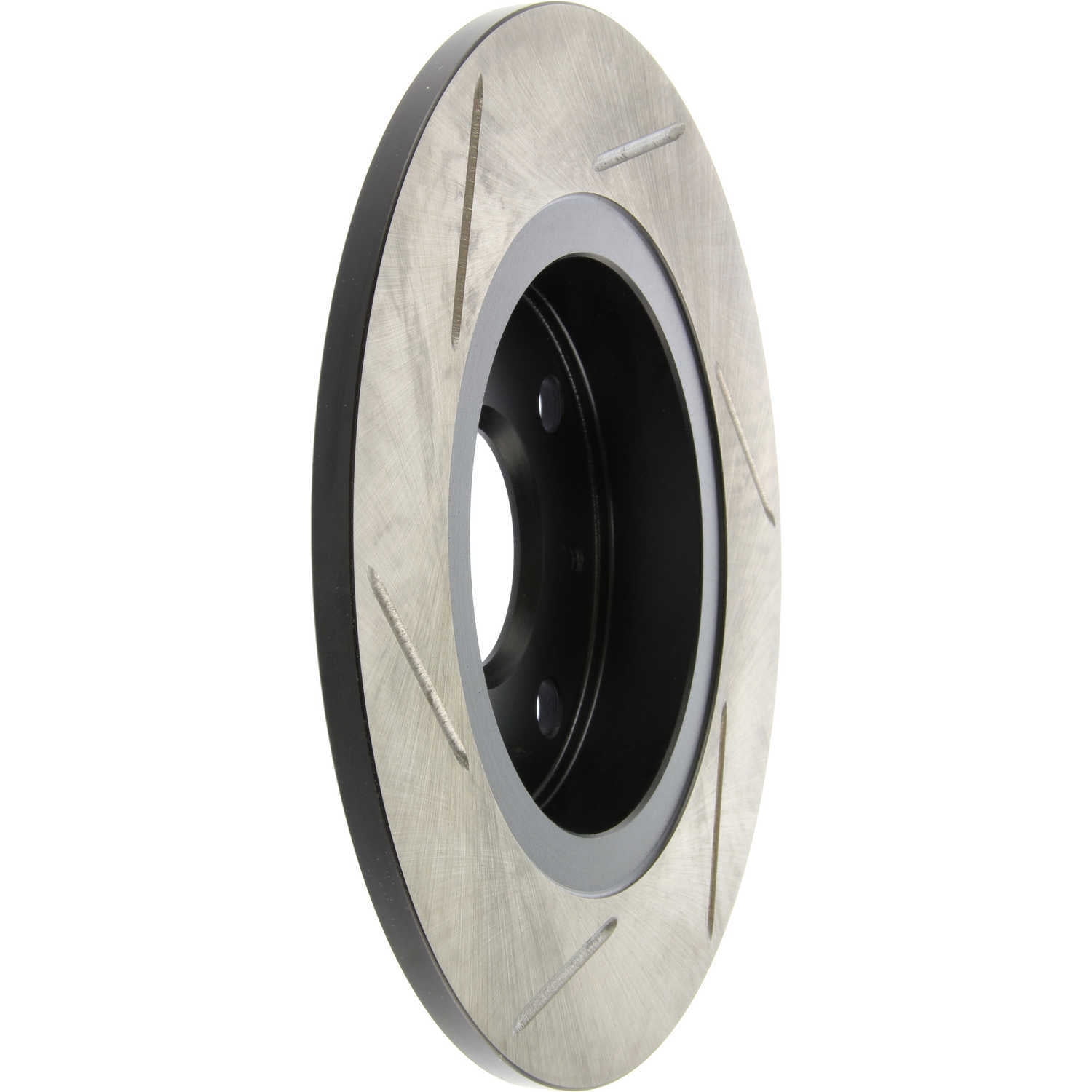 StopTech 126.45035SL Sport Slotted Brake Rotor; Rear Left, European style brake pad compounds