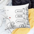 thumbnail image 2 of BANET Pillowcases- Pillow Case Gift Gifts for Girlfriend Gifts for Him and Her White, 2 of 5