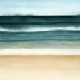 thumbnail image 2 of Popp, Grace 15x15 Black Ornate Wood Framed with Double Matting Museum Art Print Titled - Oceanic Blur I, 2 of 4