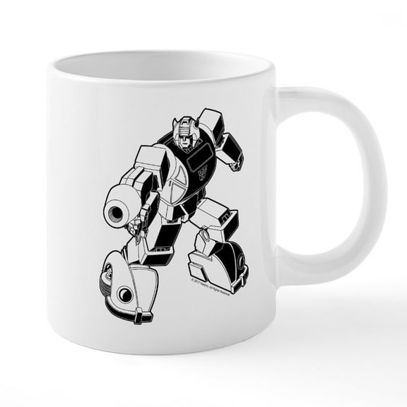 CafePress - Bumblebee Mugs - 20 Oz White Ceramic Mega Mug