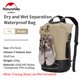 thumbnail image 1 of Naturehike-mochila impermeable de TPU de 20-40L, bolsa de viaje deportiva para natación al aire libre, separación seca y húmeda, alta capacidad, resistente al desgaste IPX6 Fivean unisex, 1 of 2