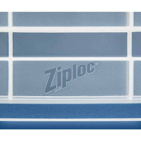 Ziploc 60 Qt./15 Gal. WeatherShield Storage Box, 1 count, Clear