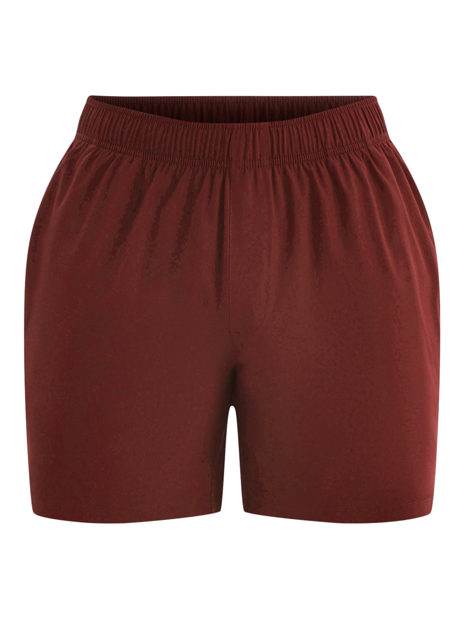 Athletic Works Men's and Big Men's Woven Running Shorts, 6" Inseams, Sizes XS-5XB