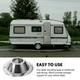 thumbnail image 3 of Miangastore 2Pcs Table Base Rv with Square Shape for Rv Table Installation, 3 of 9