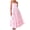 Blush Pink, variant on Women's Floral Embroidered Spaghetti Strap Maxi Dress 100% Polyester Lightweight Summer Gown for Casual Wear Everyday