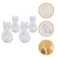 thumbnail image 2 of 4 ganchos de pared adhesivos con forma de cola de gato para colgar en la cocina y el baño., 2 of 5