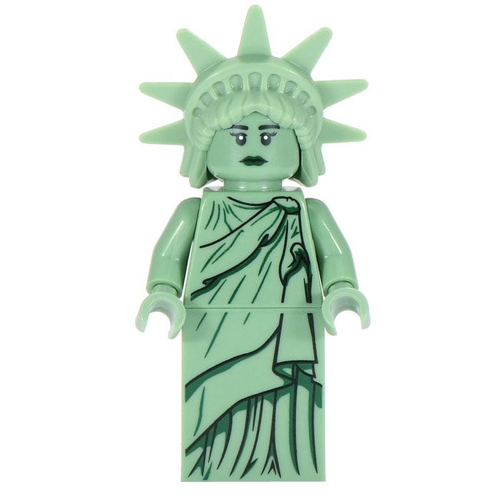 statue of liberty lego figure