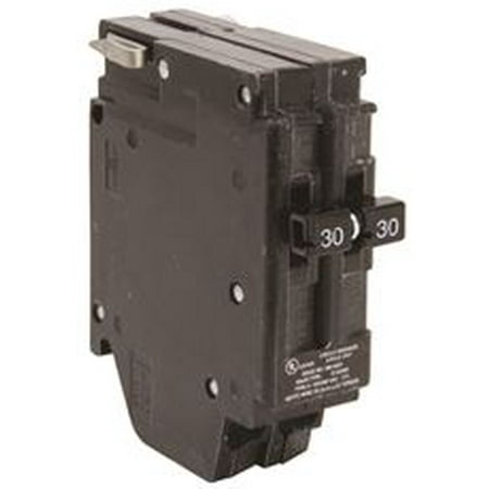 New Challenger MH230 Type-A Replacement. Two Pole 30 Amp Clip Circuit Breaker Manufactured by Connecticut Electric.