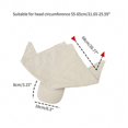 thumbnail image 3 of Unisex Solid Color Baseball Cap Adjust Headscarf Sunproof Hat for Spring Summer Adult Outdoor Adjustable Cycling Hat, 3 of 5