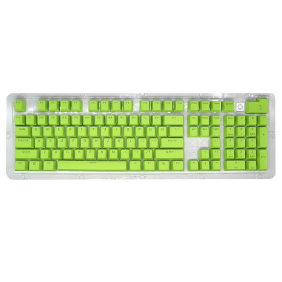 kttectoa 104-Key Colorful Backlit Keycap Set Replacement OEM Height Mechanical Keyboard Two-Color Injection Ergonomic Key Puller Christmas Gifts Home