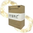 thumbnail image 5 of AHomeist 2 Packs Twinkle Fairy Lights Halloween Decoration Lights Wrapped with PVC Tube, 20ft Each, Warm White, 5 of 7