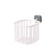 thumbnail image 1 of Inteprter Portarrollos de papel, estante montado en la pared para baño, cesta colgante hueca, taza para cepillo de dientes, estante para Juegos de accesorios de baño Blanco Gris, 1 of 6