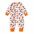thumbnail image 6 of Vividxx Kids Halloween Jumpsuit Adorable Girls Romper & Jumpsuit With Pumpkin Bat Print Zipper Closure Ideal For Halloween Celebrations And Outdoor For Young Children 18-24 Months, 6 of 7