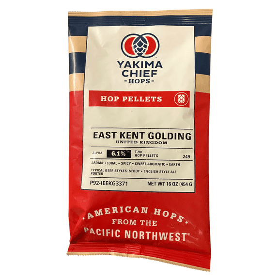 YCH Hops UK Kent Goldings Hop Pellets 1 lb